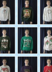 150 karácsonyi pulcsit gyűjtött össze