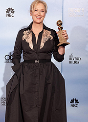 Meryl Streepet kisípolták a Golden Globe-on