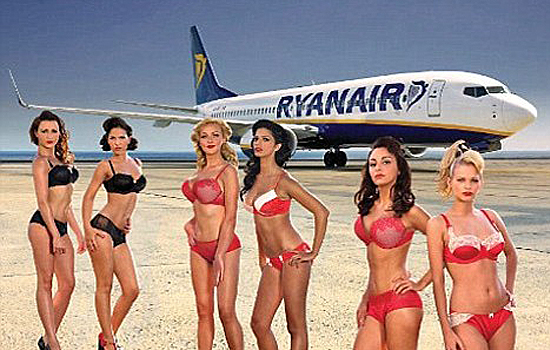 Túl szexi volt a Ryanair reklámja