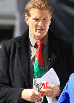 David Hasselhoff puccos karácsonya