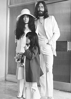 Yoko Ono és John Lennon