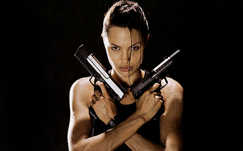 Lara Croft szerepében