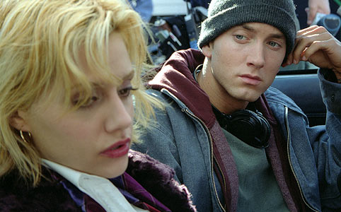 Eminem és Brittany Murphy a 8 mérföld című filmben