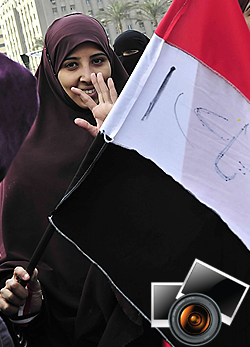 Az egyiptomi tüntetésekről még több fotó galériánkban. 