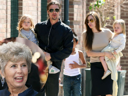 Brad Pitt kitiltotta anyját az esküvőjéről