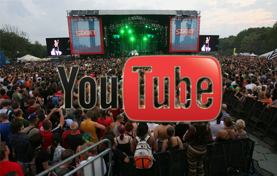 A YouTube világszerte élőben közvetíti a Sziget fesztivált