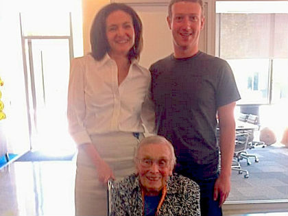 101 éves néni a legidősebb Facebook felhasználó