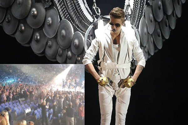 Justin Bieber dühös rajongói kivonultak a koncertről