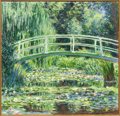  Claude Monet (1840 Párizs–1926 Giverny) Fehér vízililiomok, 1899 The State Pushkin Museum of Fine Arts, Moscow