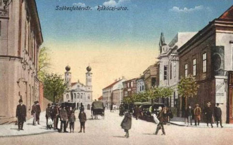 Székesfehérvár Rákóci utca 1915