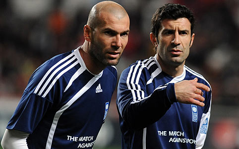 Zinedine Zidane és Luis Figo is részt vett a haitiak megsegítésére szervezett meccsen