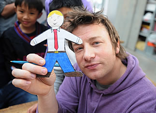 Jamie Oliver szerint az egészséges étel emberi jog